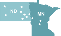 HealthConnect at Home Locations Map